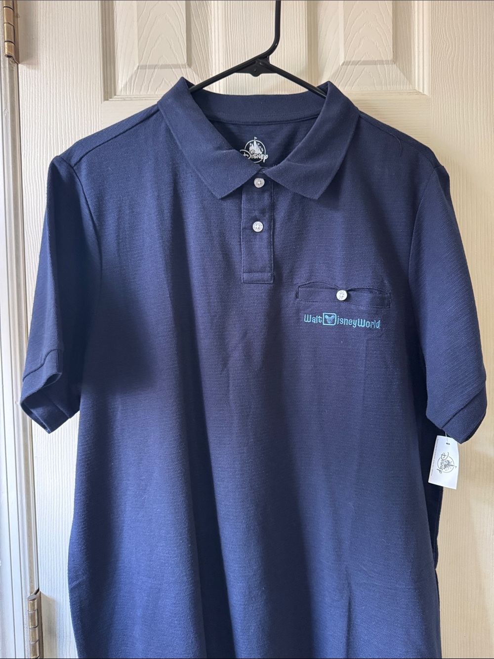 Disney Navy Polo with Walt Disney World Embroidery